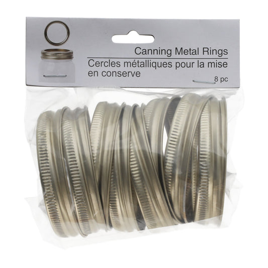 Metal Canning Preservation Rings, 8-ct. (Pack of 24)
