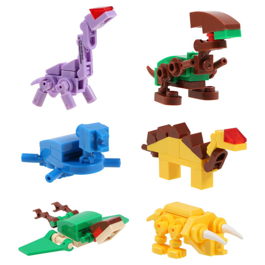 Make it Blocks Dino World Building Sets (Pack of 37)