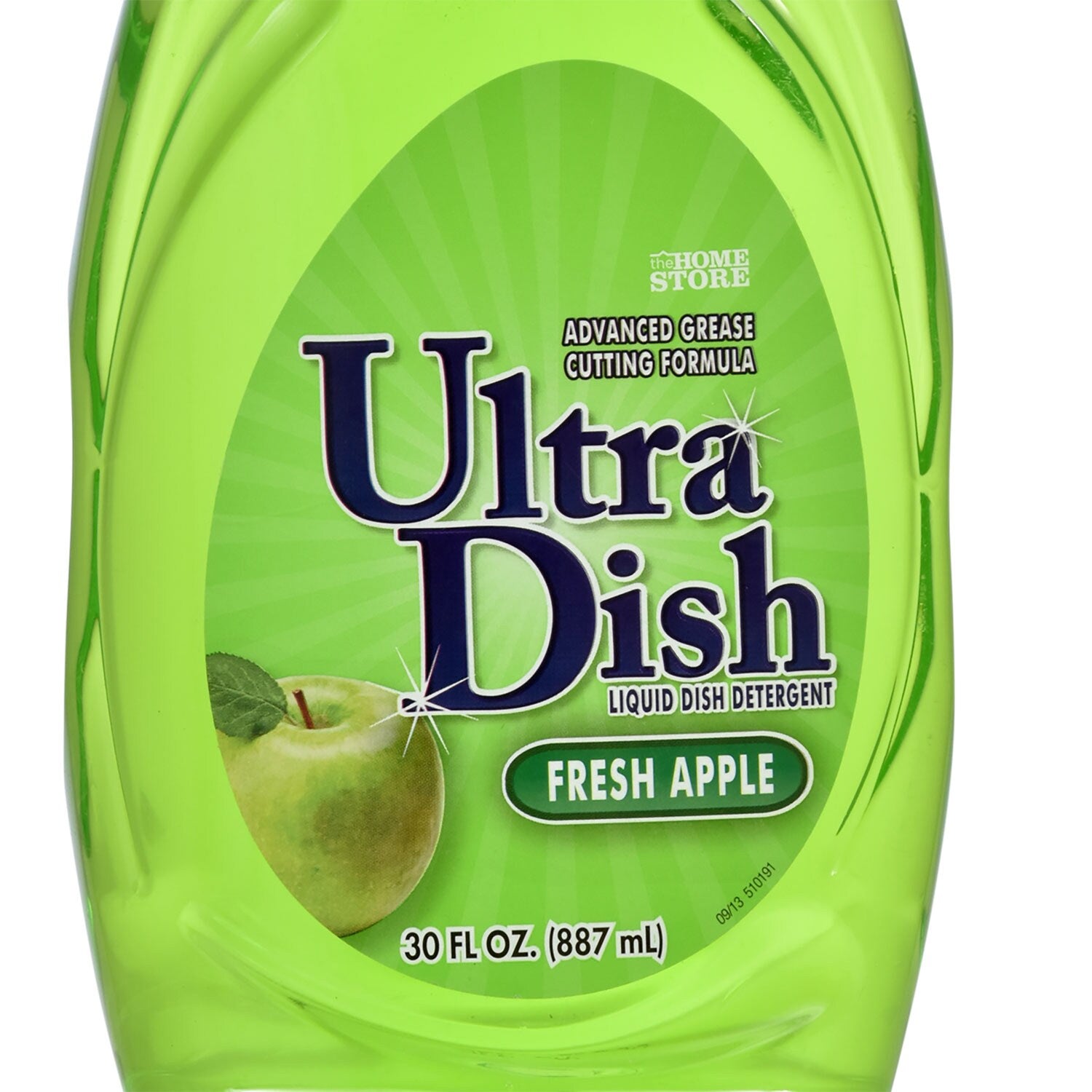 The Home Store Ultra Dish Fresh Apple Detergent, 30 oz. (Pack of 12)