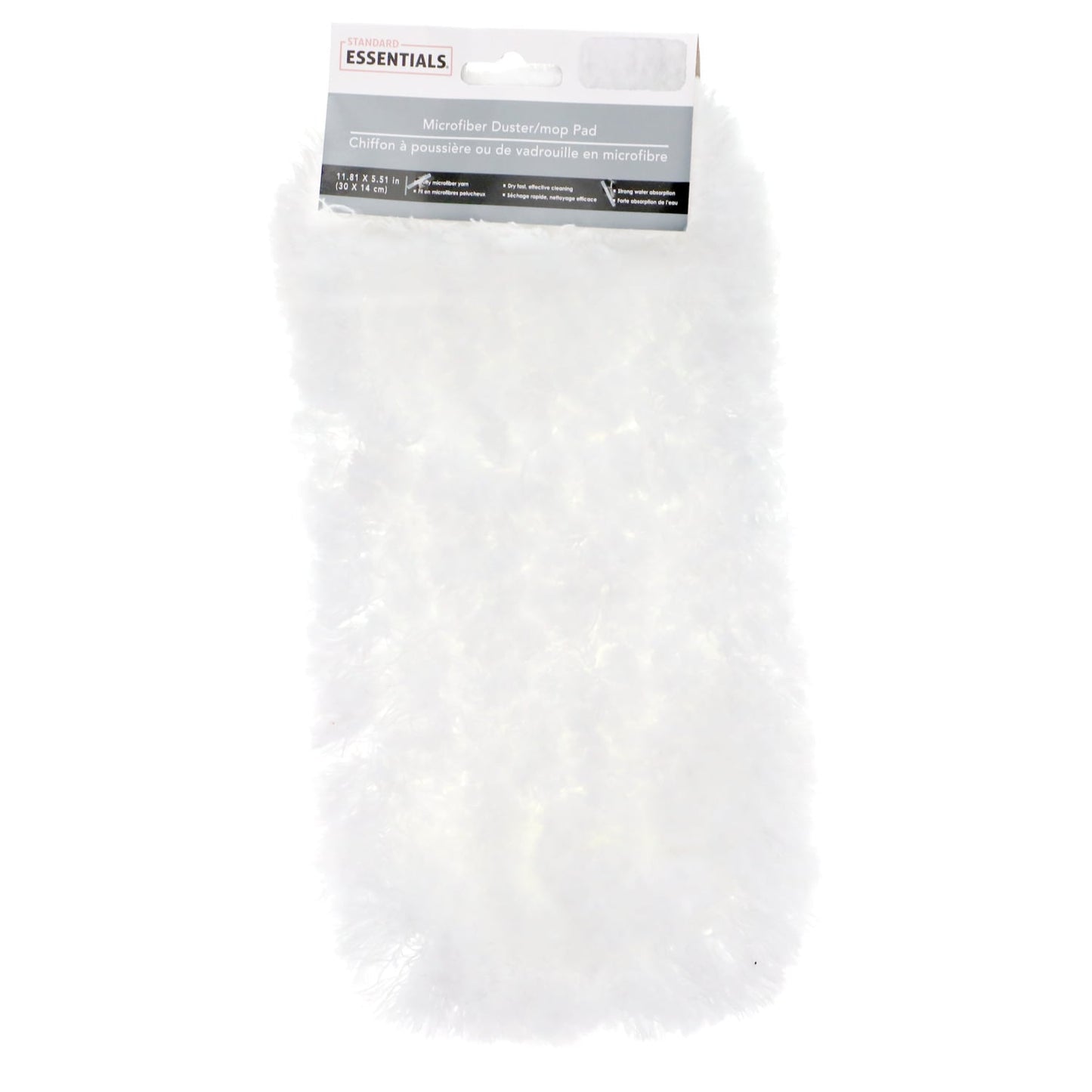 Essentials Microfiber Duster & Mop Pads, 12.125x5.75x.625-in. (Pack of 24)