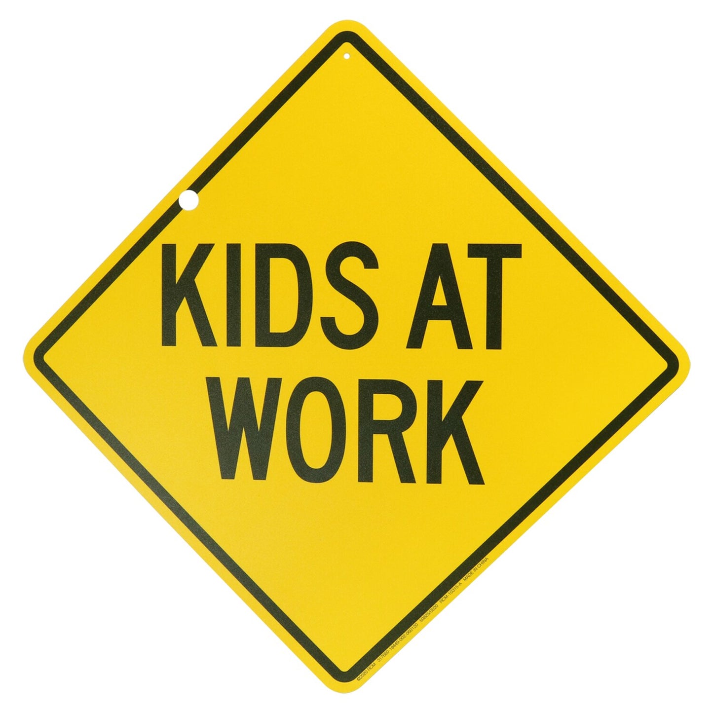 Street Sign Decor with Positive Messaging, 9x9-in. (Pack of 36)