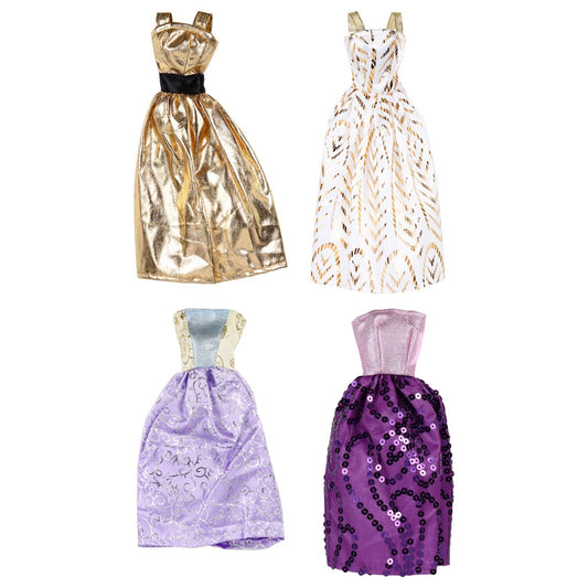 Fashion Doll Princess Gowns, 8.25x3.875 in. (Pack of 36)