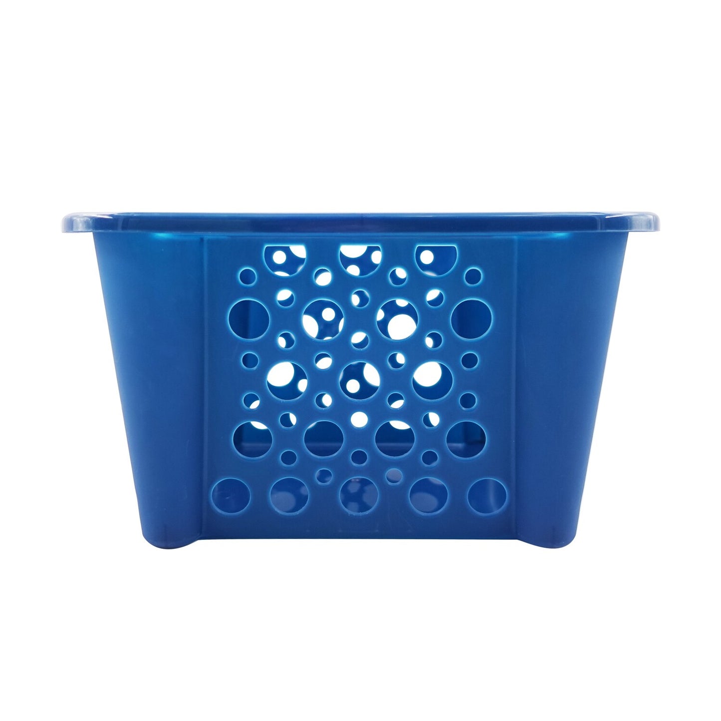 Colorful Stackable Plastic Baskets, 9.75x8.75x6 in. (Pack of 30)