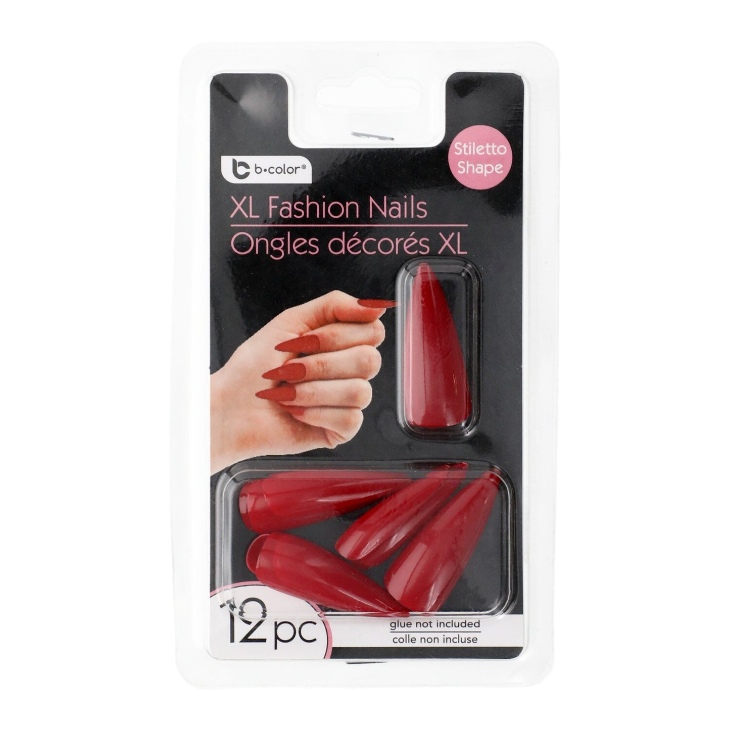 b-color Silleto Nails, 12-ct. Packs (Pack of 36)