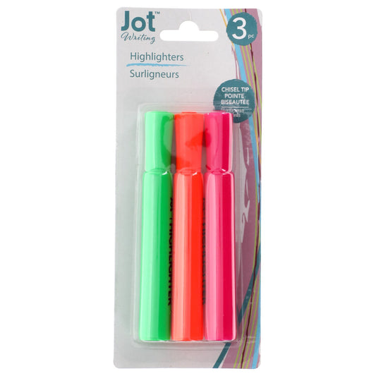 Jot All-Purpose Highlighters, 3-ct. Packs (Pack of 30)