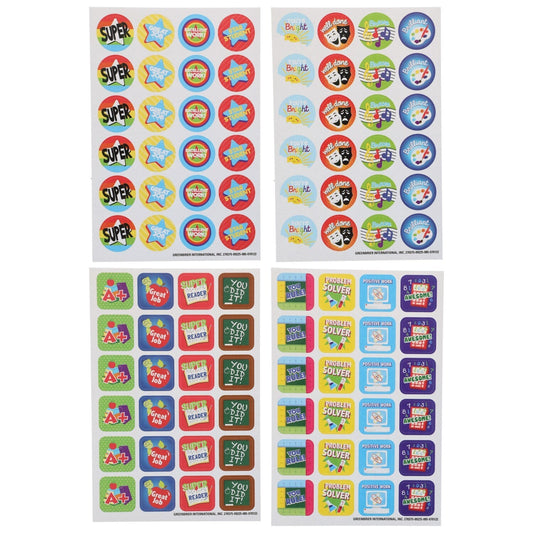 Assorted Reward Stickers, 96-ct. (Pack of 24)