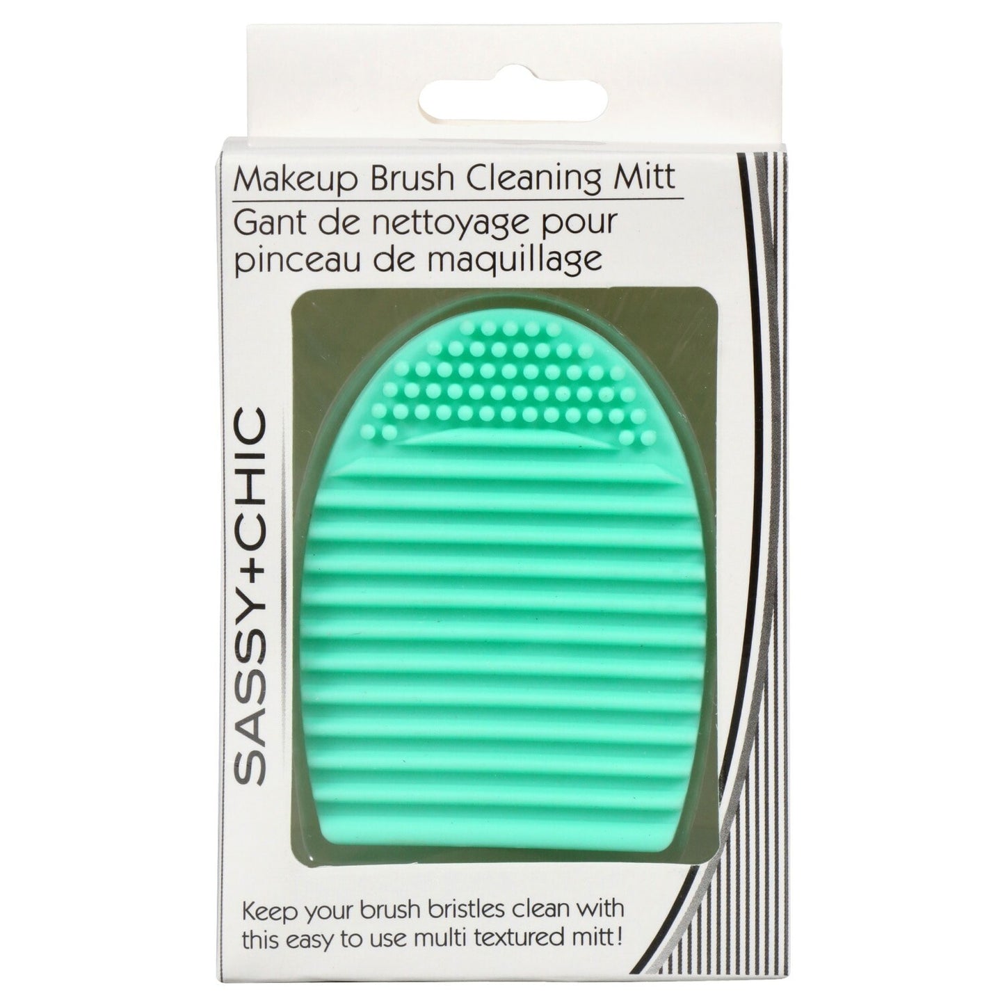 Sassy+Chic(R) Makeup Brush Cleaning Mitts, 2.875x2.125x1 in. (Pack of 24)