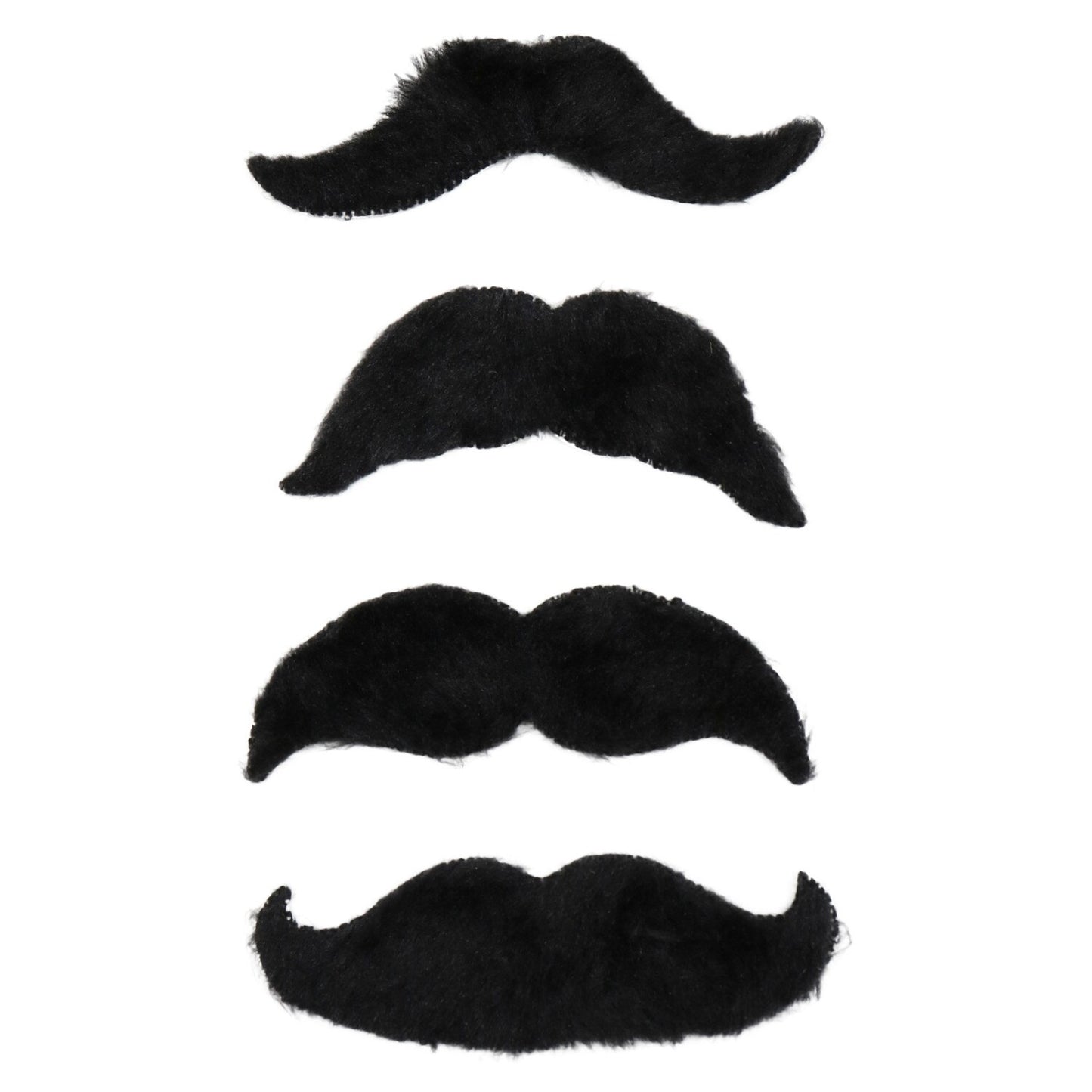 Joking Around Self-Adhesive Artificial Mustaches, 7-ct. Packs (Pack of 24)