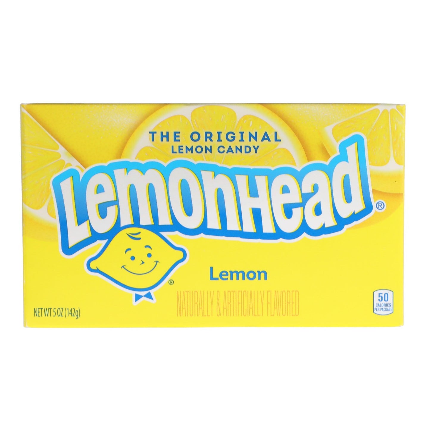 The Original Lemonhead Lemon Candy Theater Boxes, 5 oz. (Pack of 12)