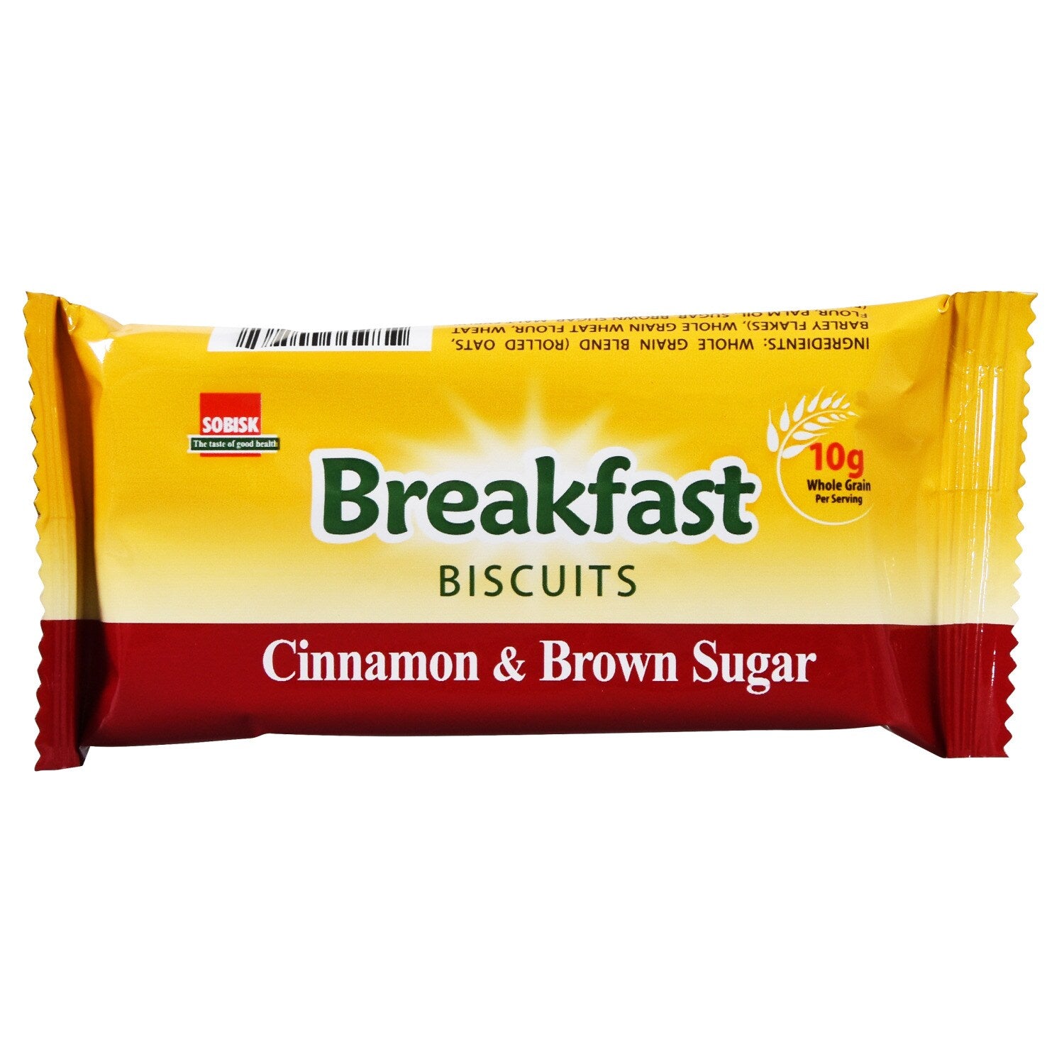 Sobisk Breakfast Cinnamon & Brown Sugar Biscuits, 6-ct. Boxes (Pack of 12)