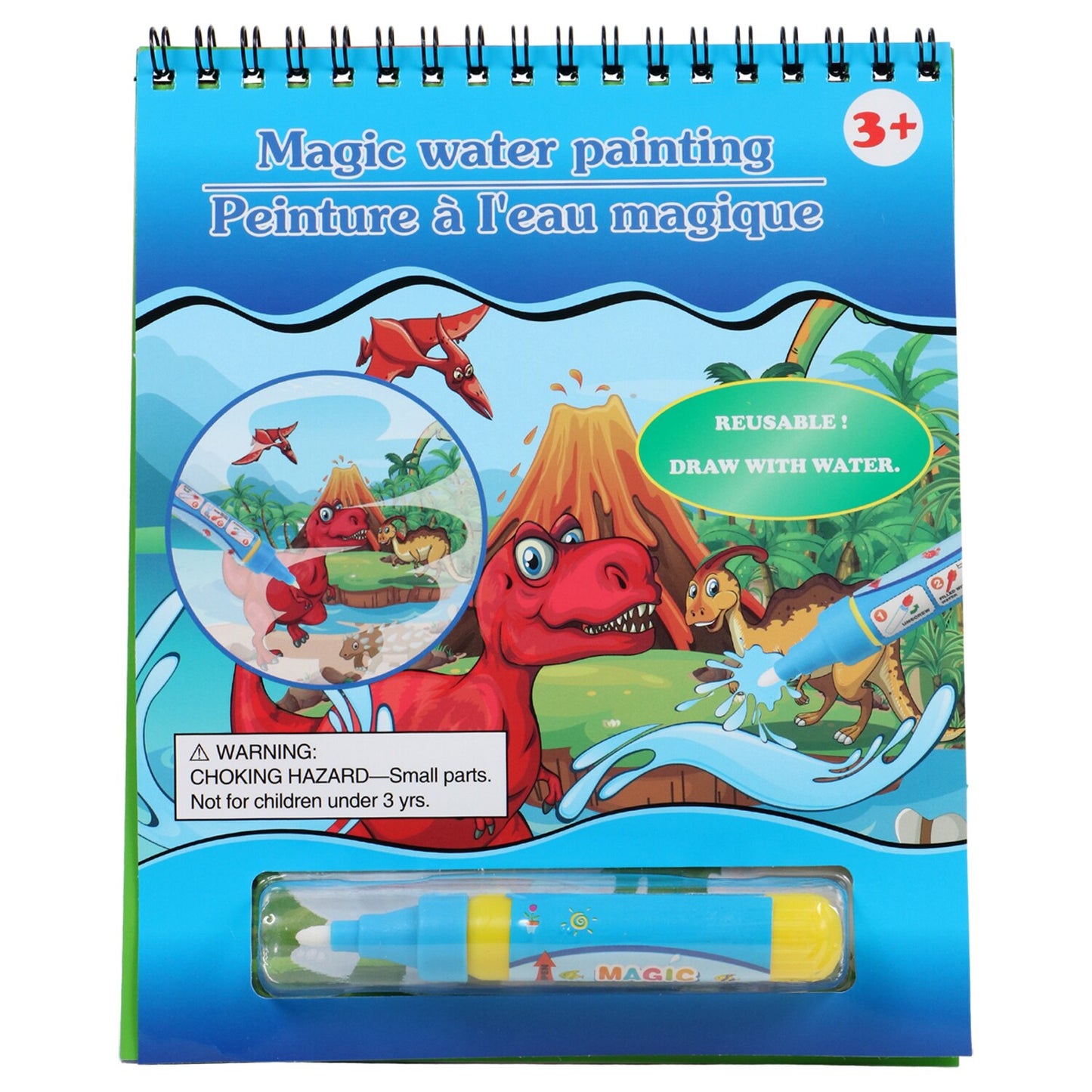 Reusable Magic Water Painting Books for Kids (Pack of 24)