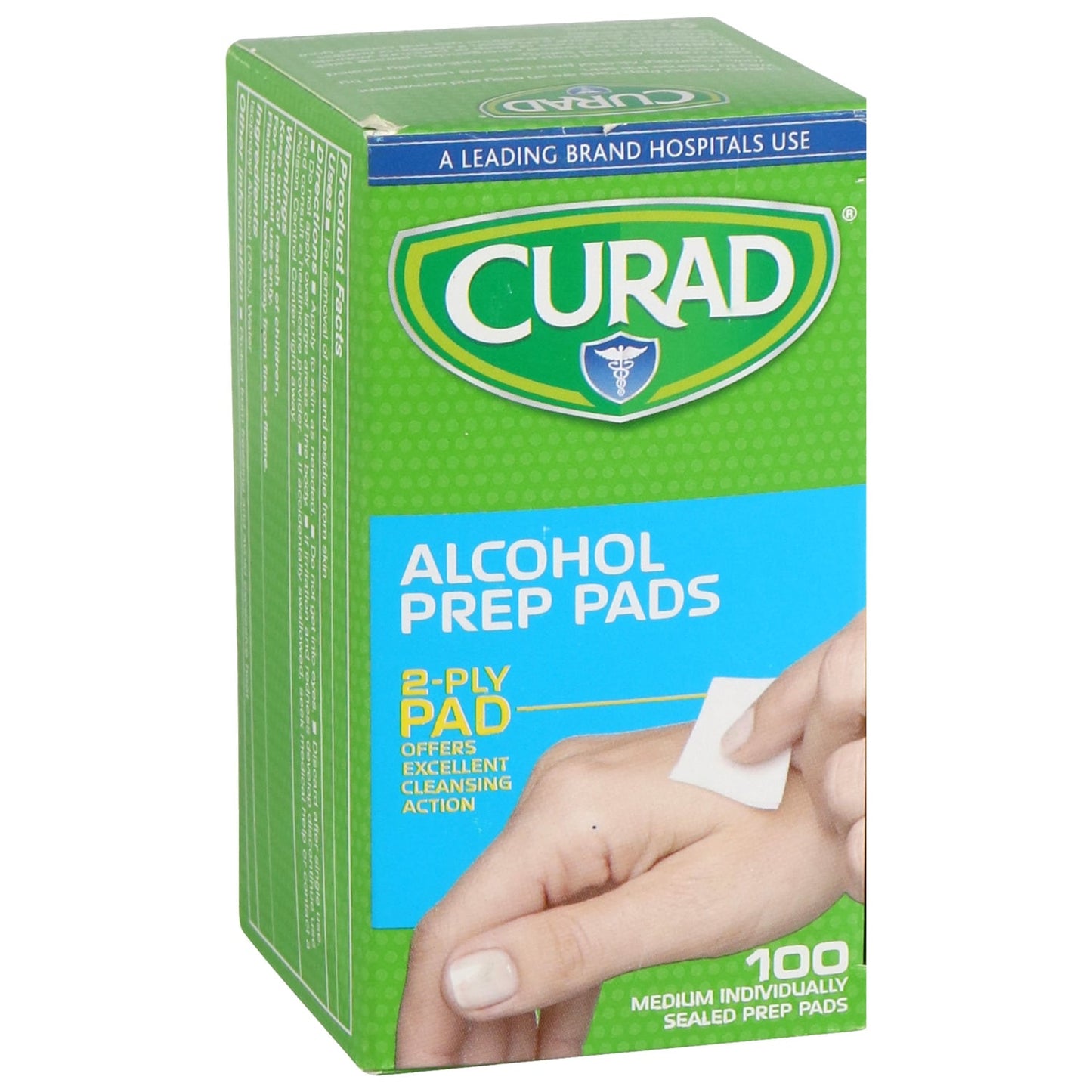 Curad Alcohol Prep Pads, 100-ct. (Pack of 30)