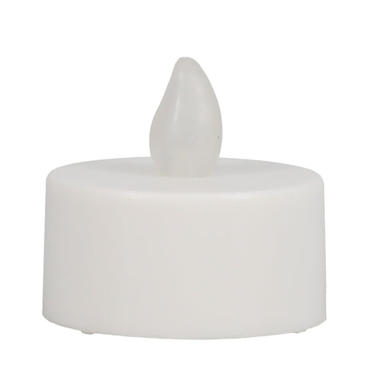 White Electric Tealight Candles with Yellow LEDs, 3-ct. (Pack of 32)