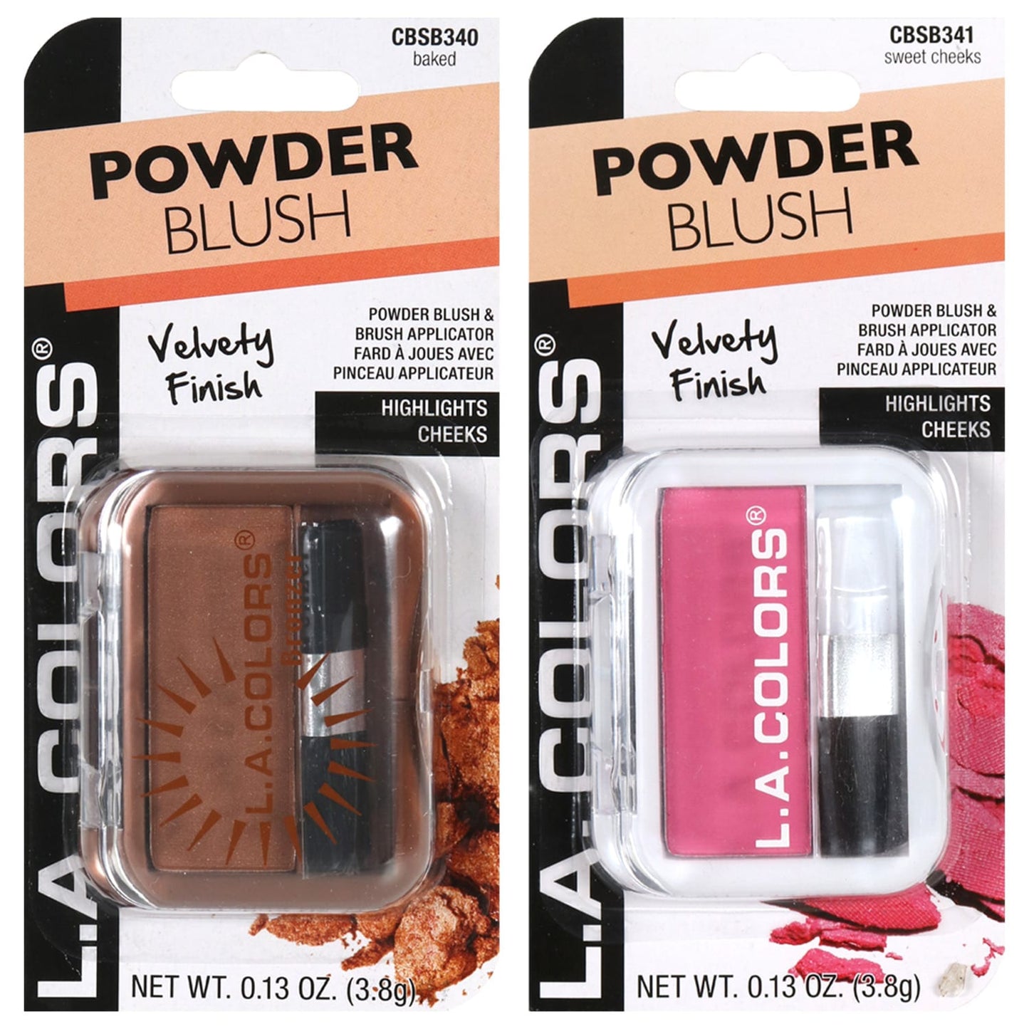 L.A. Colors Expressions Bronzers and Blushes (Pack of 36)