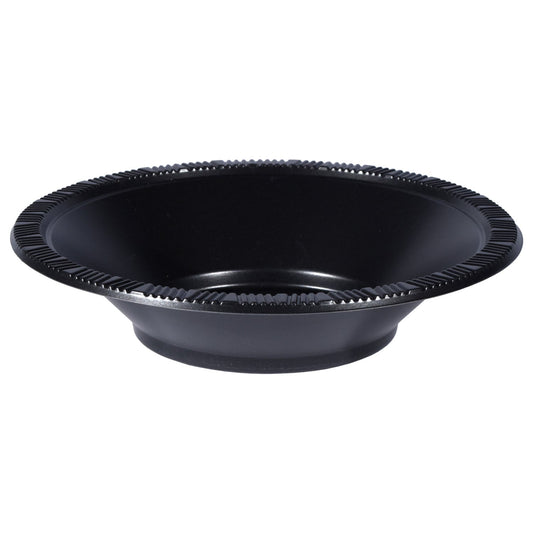 Black 7-in. Plastic Bowls, 10-ct. Packs (Pack of 24)