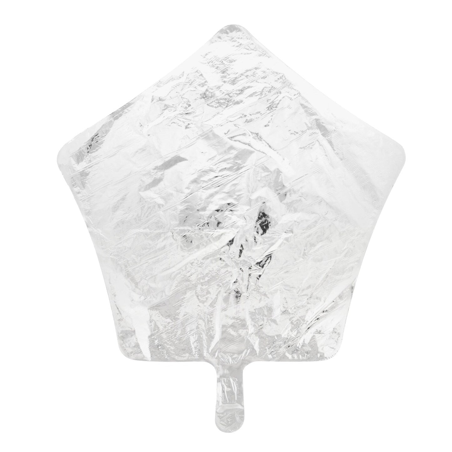 Matte Silver Star-Shaped Foil Balloons, 18-in. (Pack of 5)