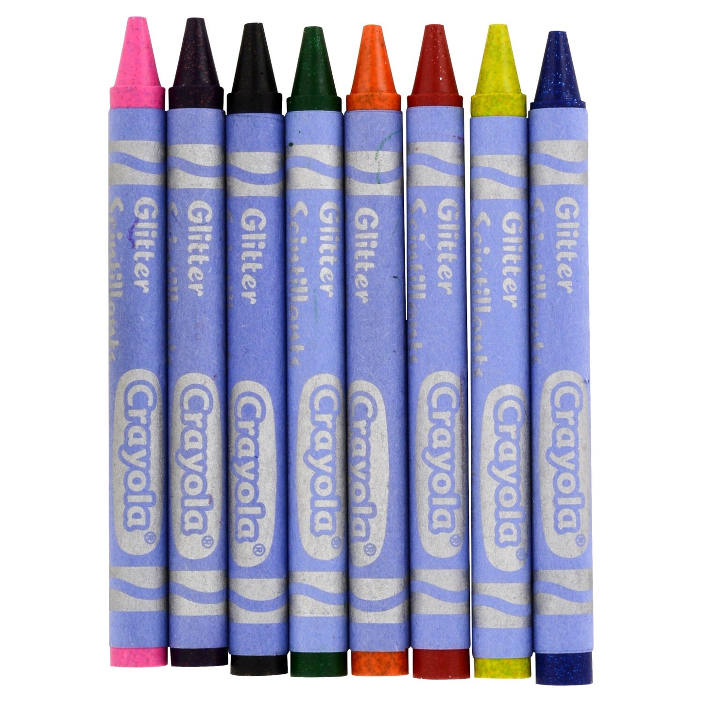 Crayola Glitter Crayons, 8-ct. Boxes (Pack of 48)