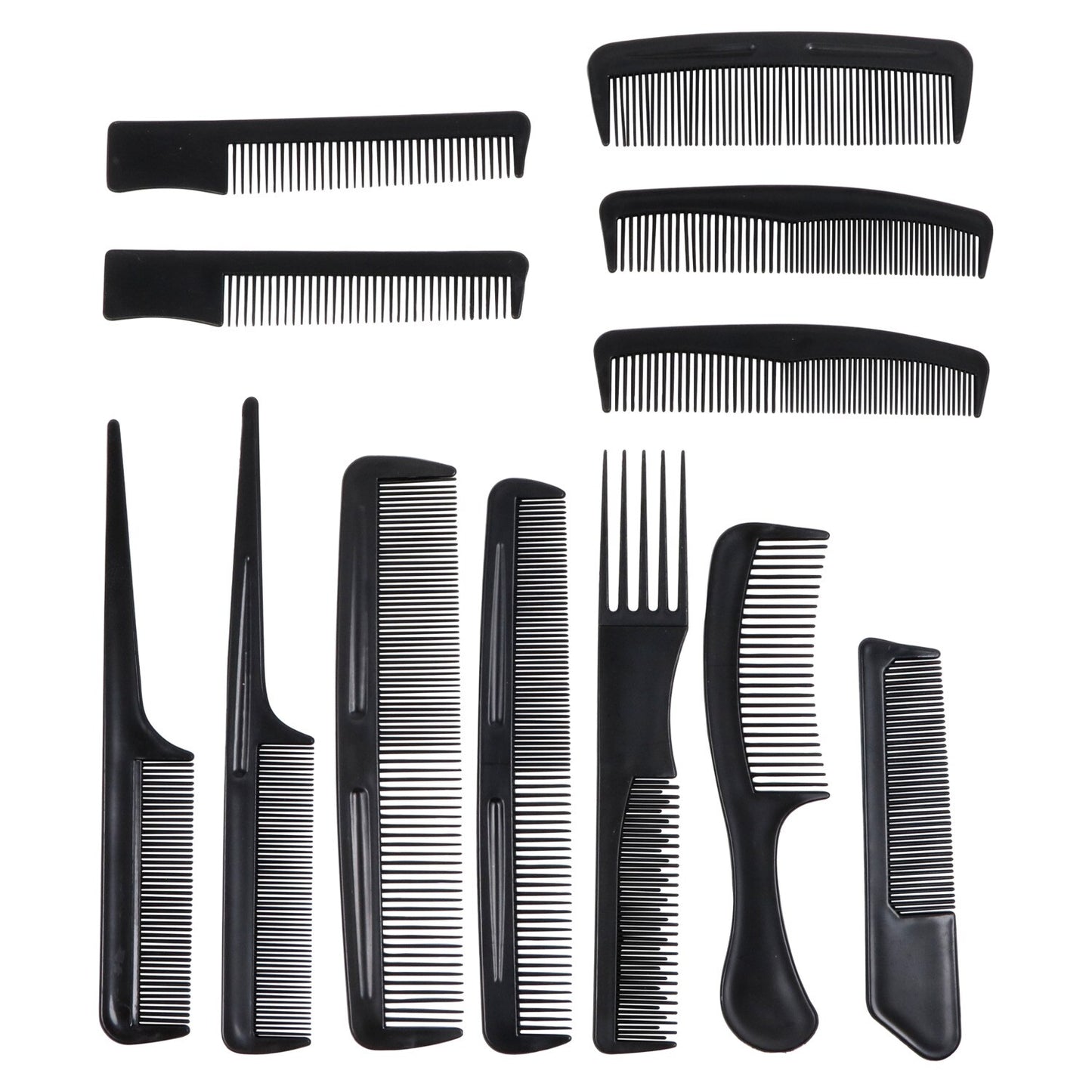 Colored Plastic Family Comb Sets, 12-ct. Packs (Pack of 24)