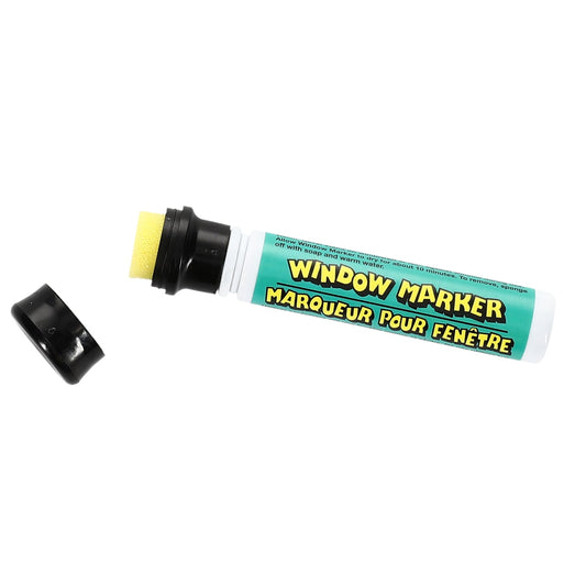 Unique Black Washable Window Markers (Pack of 24)