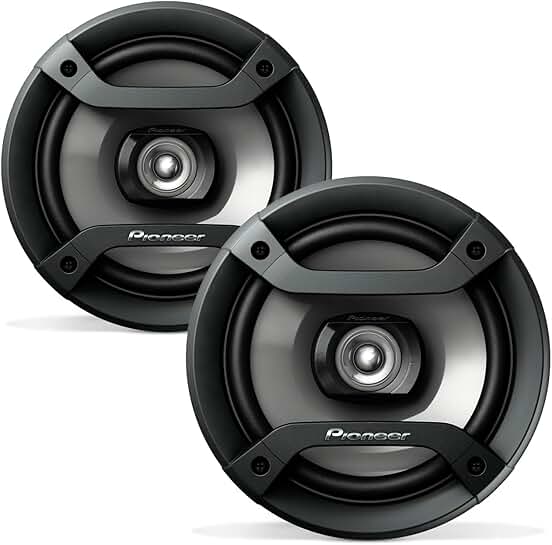 Pair of 6.5-inch 2-way speakers with 200W max power