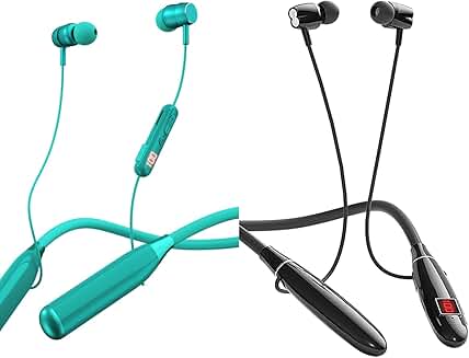 Wireless Neckband Headphones with Long Battery Life