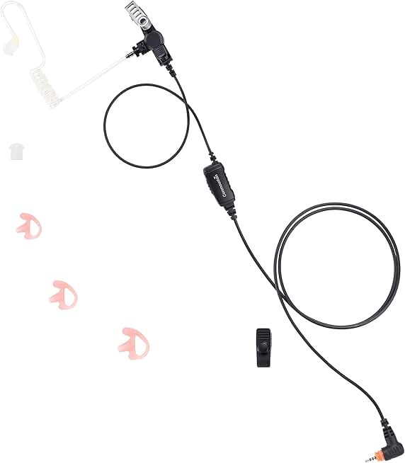 SL300 SL3500e Earpiece with Mic for Radios