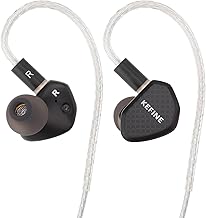 10mm DLC Dynamic Driver Earphones with Detachable Nozzles