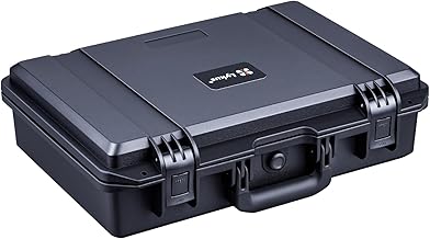 Waterproof Hard Case with Custom Foam, Fits 16" Laptop