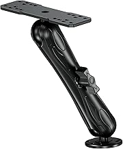 Aluminum Fish Finder Mount with 1.5" Ball and 9.1" Arm