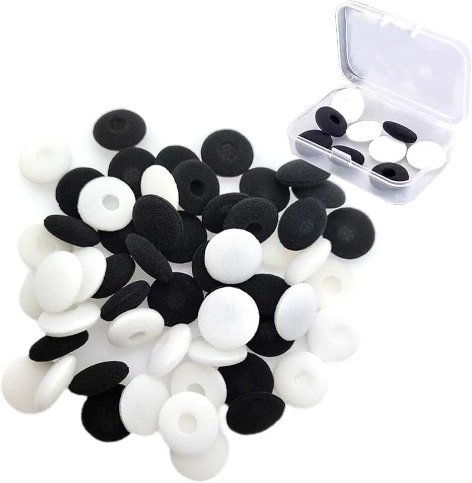 24 Soft Earbud Cover Pads for Earphones