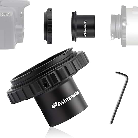 Telescope Camera Adapter for Astrophotography
