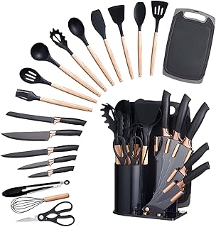 19-in-1 Kitchen Utensils and Knife Set