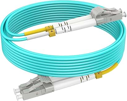 165ft OM4 LC LC Multimode Fiber Patch Cable