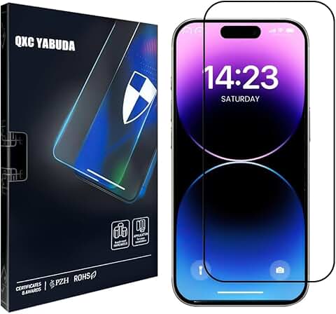 HD Tempered Glass Screen Protector for iPhone 16 Pro and 17