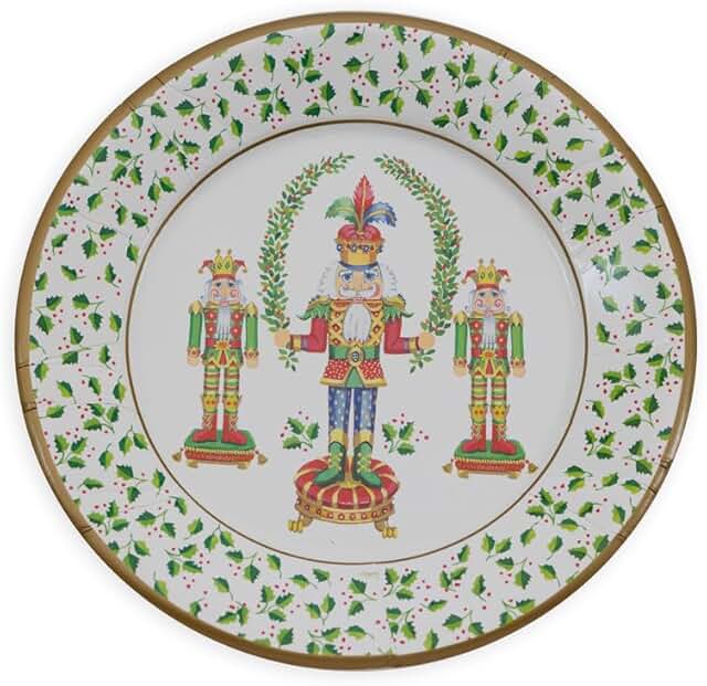 Set of 8 Nutcracker Dinner Plates