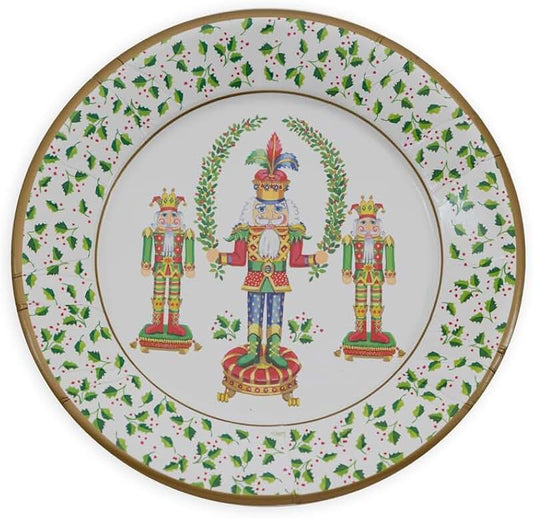 12-piece melamine dinnerware set with plates and bowls