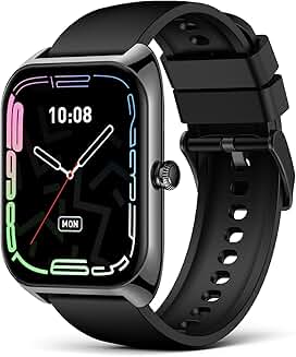 Smart Fitness Tracker with Calls, 110+ Sport Modes, Waterproof