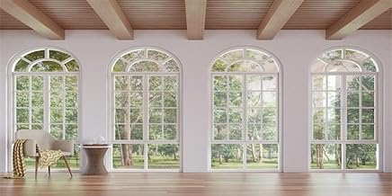 15x8ft Office and Living Room Window Backdrop
