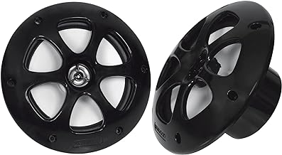 Pair 6.5-inch 2-way waterproof marine speakers