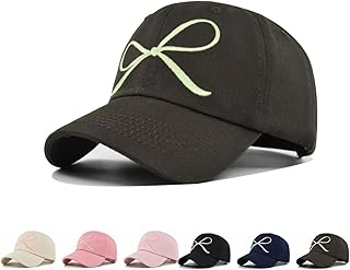 Cute Adjustable Bow-Tie Baseball Cap for Women