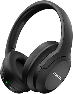 Wireless Over-Ear Noise Cancelling Headphones with Microphone
