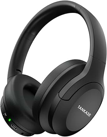 Wireless Over-Ear Noise Cancelling Headphones with Microphone