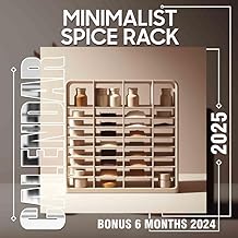 Minimalist Spice Rack for Organized Flavors