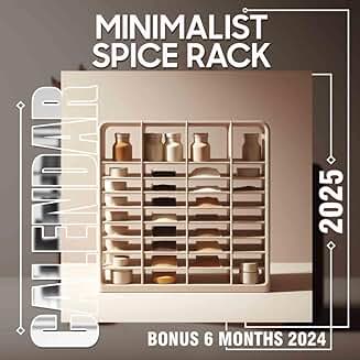 Minimalist Spice Rack for Organized Flavors