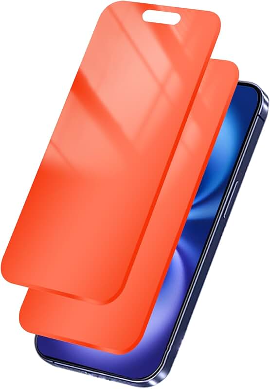 Two Privacy Screen Protectors for iPhone 16 Plus