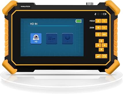 4.3 Inch CCTV Camera Tester with 8MP HD and Power Output