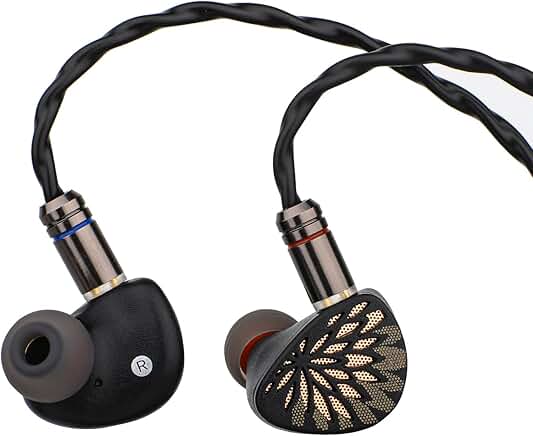 YuXuanJi In-Ear Monitor with 10mm Driver, Detachable Cable