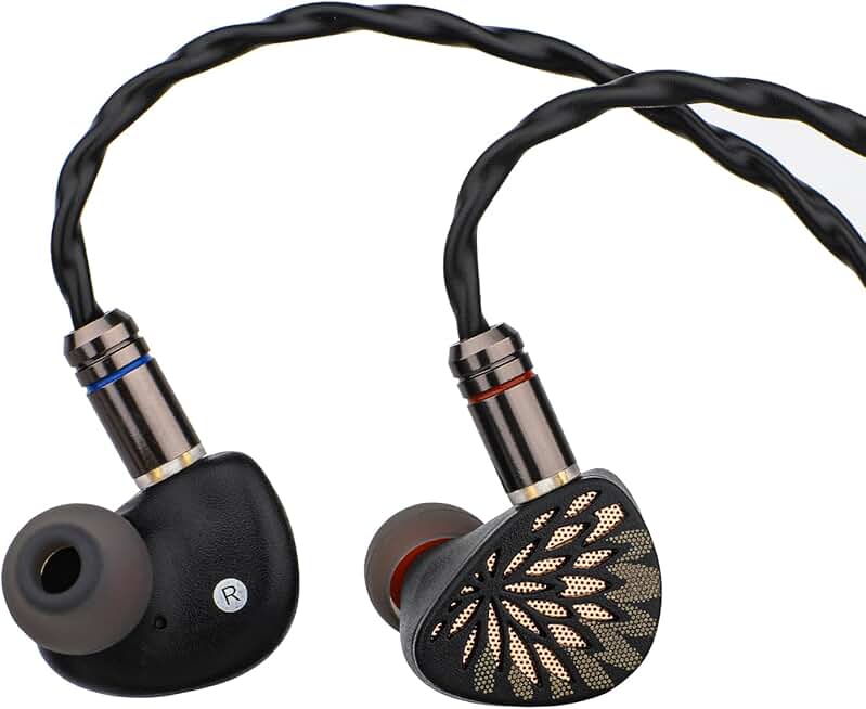 YuXuanJi In-Ear Monitor with 10mm Driver, Detachable Cable