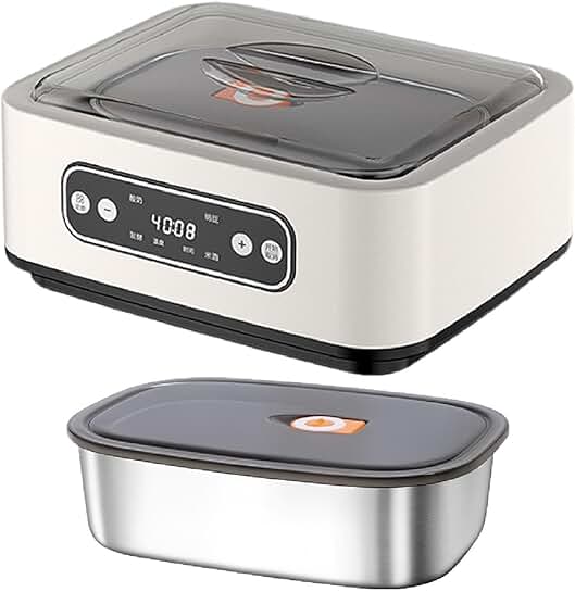 Electric Yogurt Maker with Constant Temperature Heating