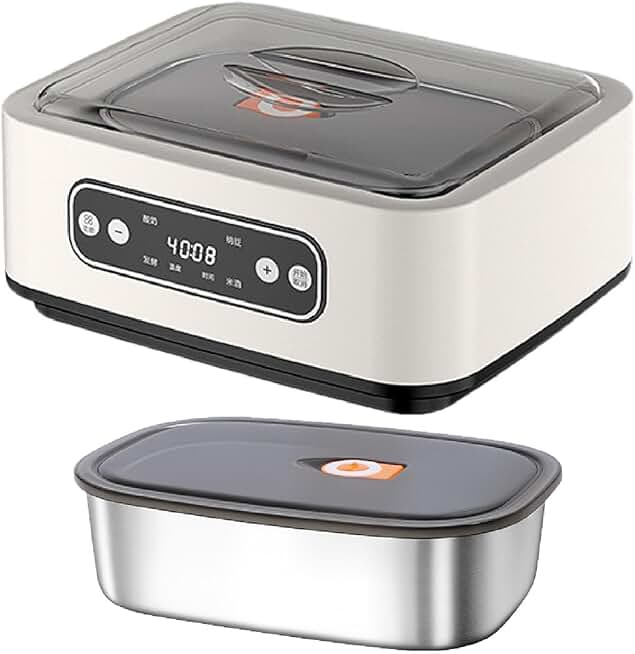 Electric Yogurt Maker with Constant Temperature Heating